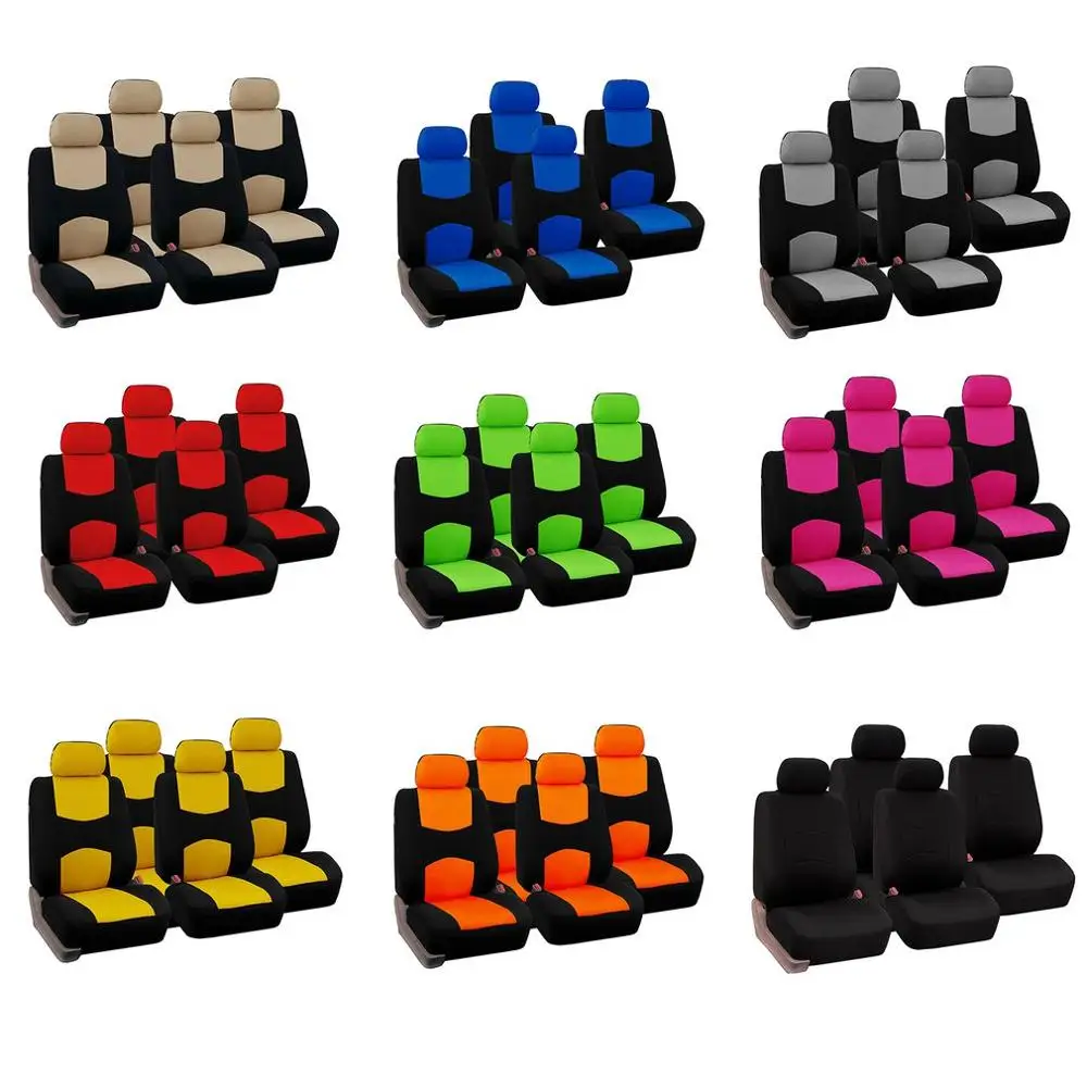 

Car Seat Cover 4 Piece Set Front Seat Cover Four Seasons Universal Breathable Soft Warm Offer Front Seat Cover