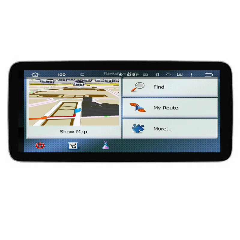 Discount NAVITOPIA 10.25inch 4G+64G Android 8.0 Car GPS Navigation For Benz C-W205 GLC-X253 2015-/V-W446 2016- NTG 5.0/5.1 5