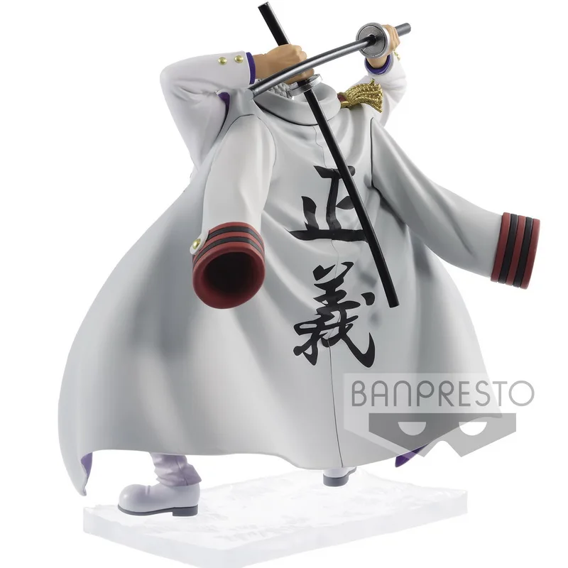 Оригинальный Banpresto одна штука Обезьяна D Garp журнал фигурка морской Гарп ПВХ