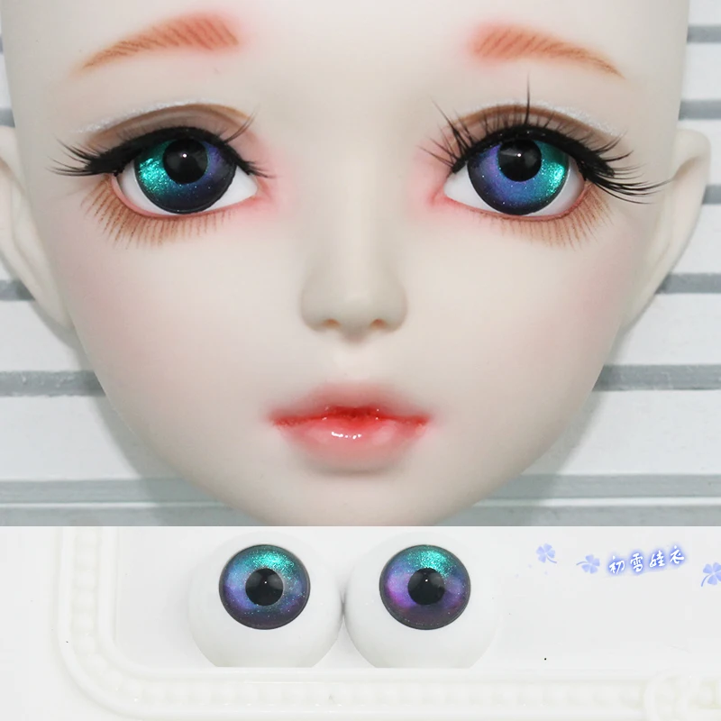 1/8 1/6 1/4 1/3 BJD аксессуары кукла полусферический глазный шар пластиковый мультфильм глаз для BJD/SD, не включает кукольную голову и другие E2552