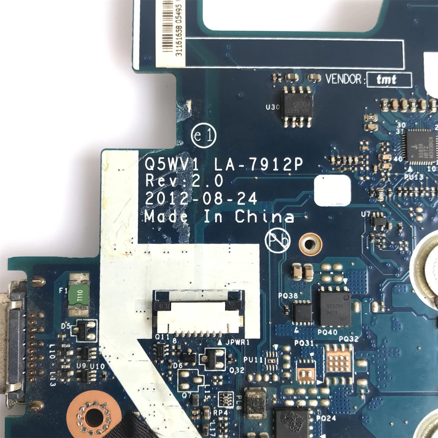 para Acer Aspire E1571g V3-571g Portátil Placa-mãe Q5wv1 La7912p com N13m-gl-b-a2 Hm77 100 Teste de Trabalho Nby1711001 Nb. Y1711.001 - Imagem 3