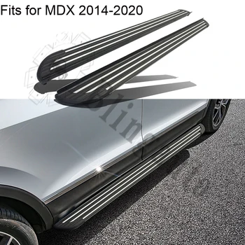 شراءتشغيل المجلس يناسب ل A.cura MDX 2014-2020 الجانب خطوات Nerf بار دواسة سيارة الجانب الدرج قضيب جانبي 2 قطعة