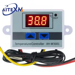 Digital LED Temperature Controller with NTC Sensor for Incubator Cooling and Heating (12V 120W)