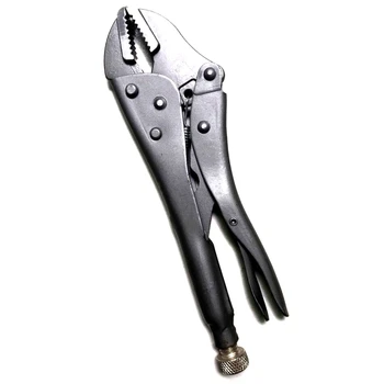 

Carbon Steel Welding Tool Adjustable Jaw Pliers C-Clamp Lock Mouse Pliers Forging Pliers for Home Emergency Maintenance