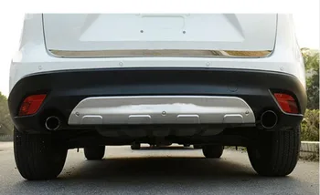 

Stainless steel rear bumper skid plate Sill Protection Covers Protection Fit for Mazda CX-5 CX5 2013 2014 2015 2016 fast safe sh