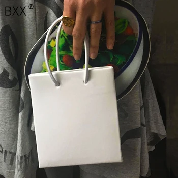 

[BXX] Small PU Leather Bags For Women 2020 Autumn Lady Luxury Shoulder Handbags Female Travel Fashion Solid Color Bag HN997