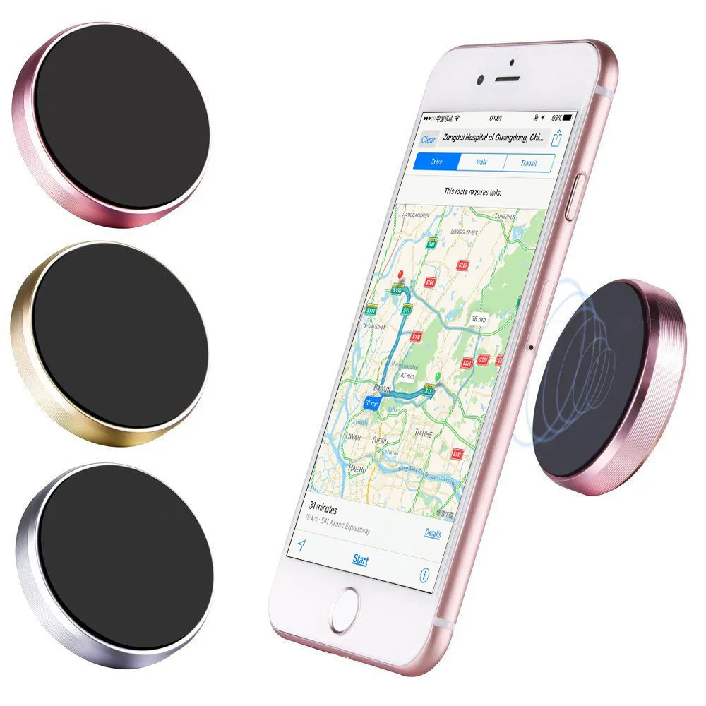 Car Magnetic Fasteners Mobile Phone Holder Car Dashboard Mobile Bracket Cell Phone GPS Mount Stand Universal Use phone bracket