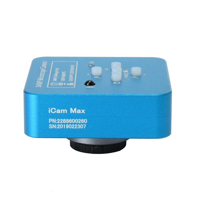 

2K 34MP 1080P 60FPS HDMI USB Electronic Industrial Microscope Camera 0.5X Eyepiece Adapter 30Mm/30.5M Ring for Phone PCB Repair(