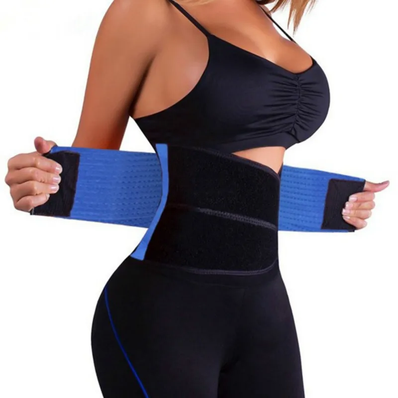Women And Men Adjustable Elstiac Waist Support Belt Neoprene Faja Lumbar Back Sweat Belt Fitness Belt Waist Trainer Heuptas
