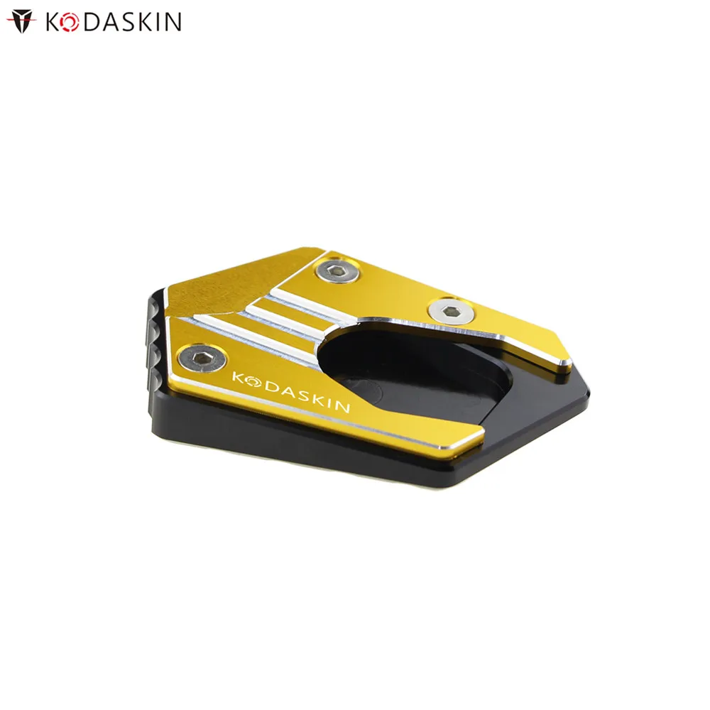 Kodaskin ножная пластина боковая подставка удлинитель для Honda RX125/SDH125T-31EX125 CBR650R CB650R CBR500R CB500F CB500X CB300R CB300F - Цвет: Золотой