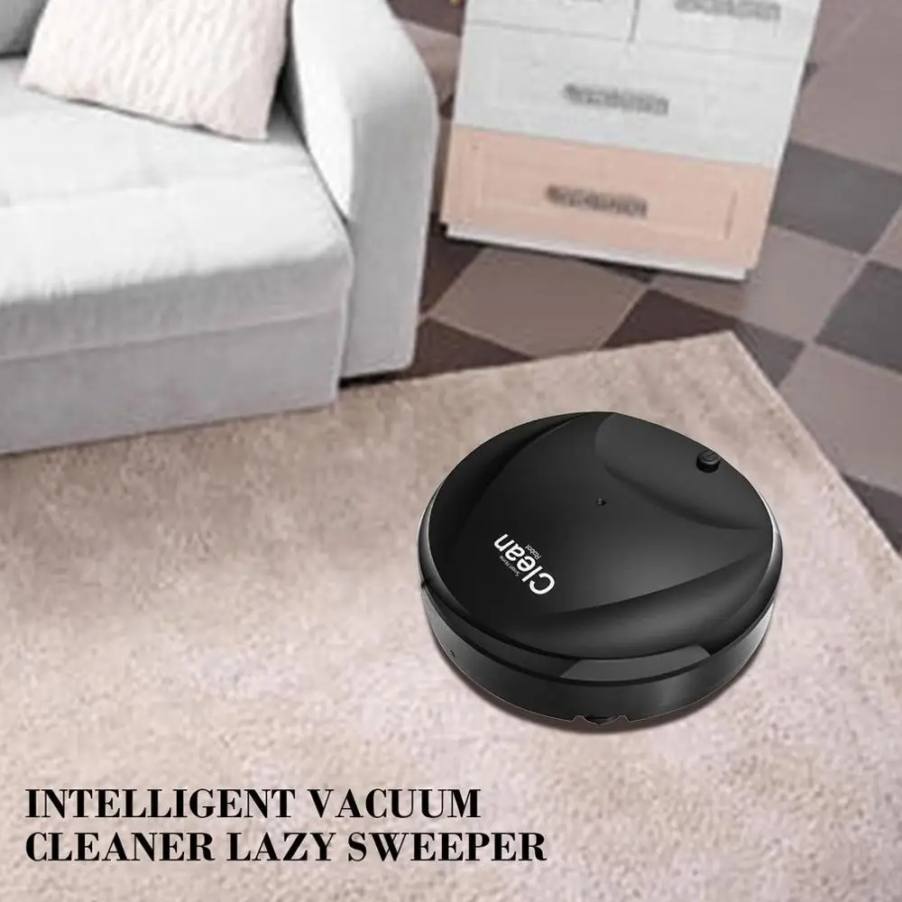3 in 1 Ultra Dünne Design USB Lade Smart Mikrofaser Auto Robotic Mopp Boden Roboter-staubsauger Roboter Reinigung Gerät 3 in 1 Ultra Dünne Design USB Lade Smart Mikrofaser Auto Robotic Mopp Boden Roboter-staubsauger Roboter Reinigung Gerät