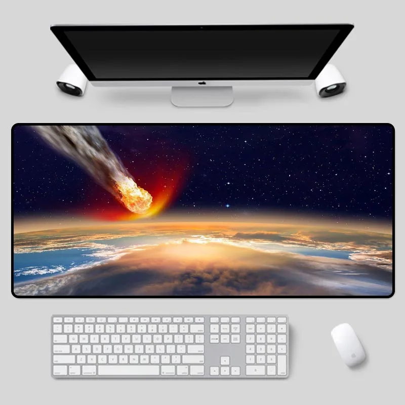 

XGZ CSGO DOTA2's multi-size fine meteorites hit the earth series pattern mouse pad home computer office large size keyboard pad