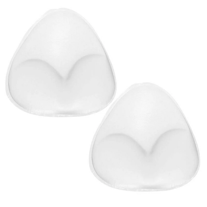 

Sexy Women Breast Pads Silicone Bra Gel invisible inserts Push Up Bra Insert Breast Bra Cleavage Triangle Pads Enhancer