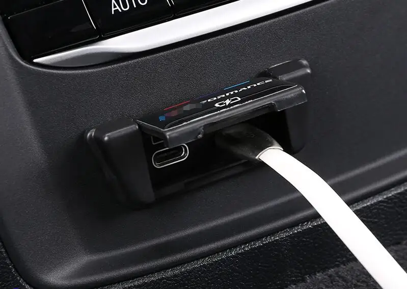 Автомобильный декоративный чехол с USB зарядным интерфейсом для BMW 3 серии G20 G28 2019 ++