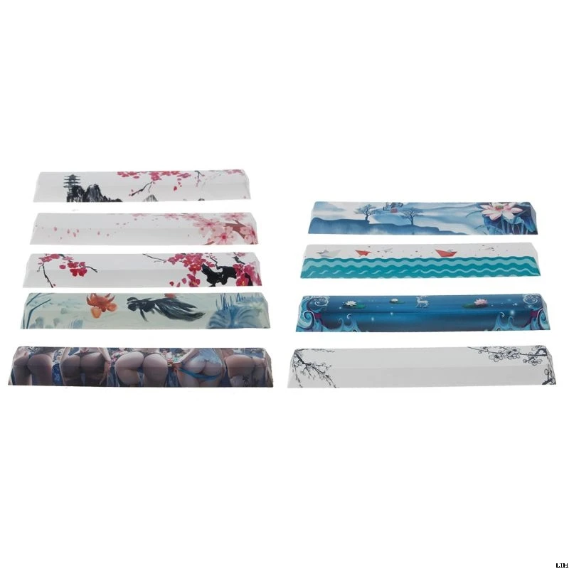 Replace SpaceBar Keycap PBT Five Sides Dye-Subbed Spacebar 6.25U Cherry Profile Space Bar Keycap for DIY Mechanical Keyboard Replace SpaceBar Keycap PBT Five Sides Dye-Subbed Spacebar 6.25U Cherry Profile Space Bar Keycap for DIY Mechanical Keyboard