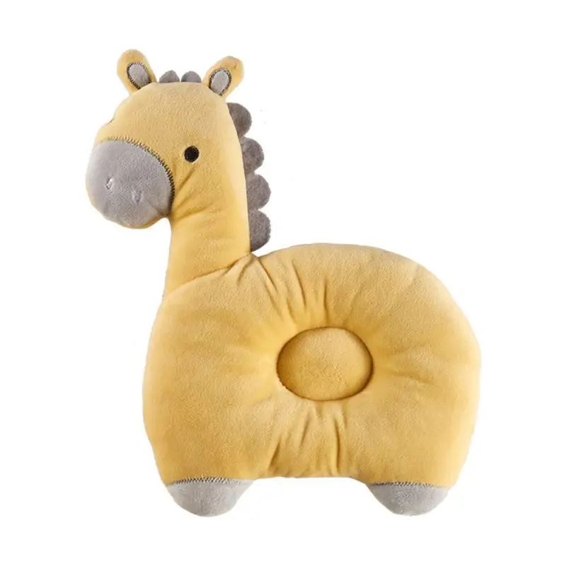 

Newborn Pillow Soft Cute Positioner Prevent Flat Head Infant Head Shaping Pillow