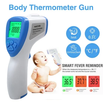

Non-contact Forehead LCD Digital Infrared Thermometer Handheld Portable Electronic Temperature Adult Baby Care Measurement Q20