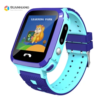 

IP67 Waterproof Smart Safe Accurate Tracker Location SOS Call Remote Monitor Flashlight Phone Watch Wristwatch for Kids Student