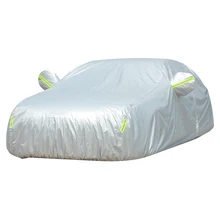Cr 1 pc capa de carro à prova de poeira protetor solar elástico profissional prático protetor de pano do carro capa escudo para ao ar livre