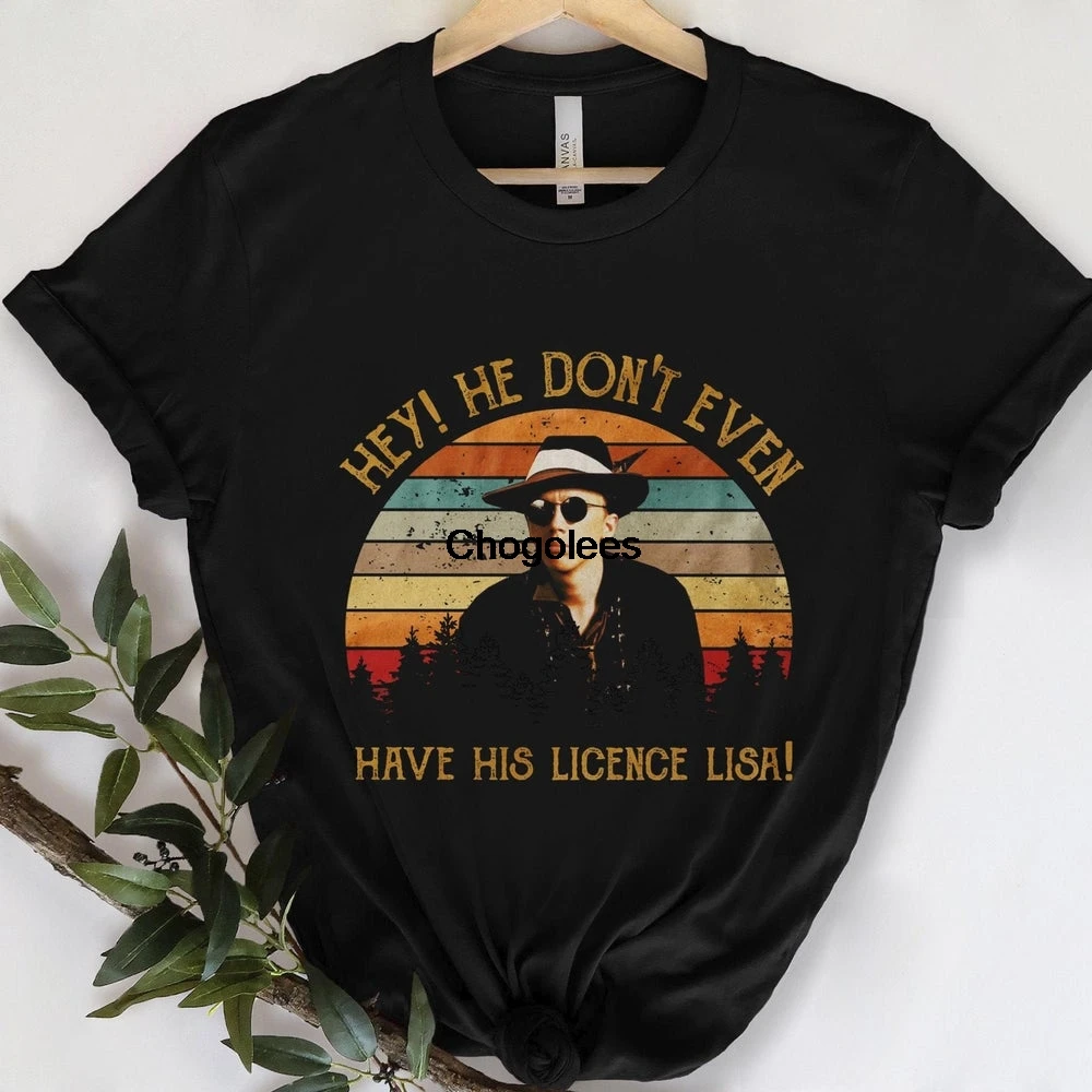 Hey He Don'T Even Shirt Gary Wallace Anthony Michael Hall Weird Science T shirt Movie Tee Funny Birthday For Men Women THA0163 | Мужская