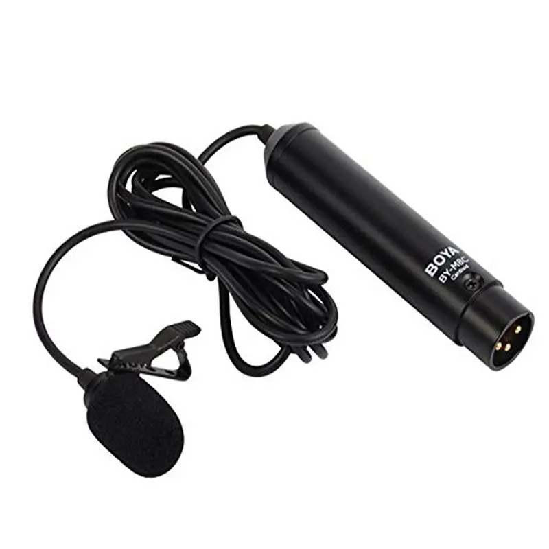 

BOYA Cardioid XLR Output Condenser Microphone BY-M8C for Canon Sony Panasonic Camcorders Zoom Audio Recorders