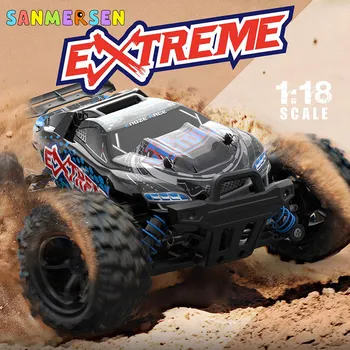 

2.4G Radio Control New Updated 4WD RC Desert Car 1:18 Version RC Car Toys High Speed Off-Road Truck Toys For Children Adult