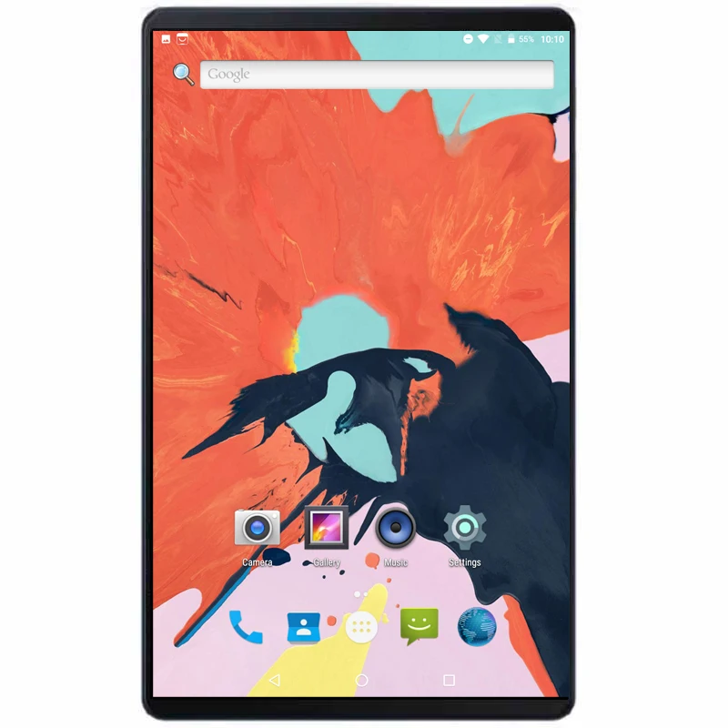 

2019 New 2.5D 10 Inch Android 8.0 Tablet PC 1280x800 Octa Core 4GB RAM 64GB ROM 5.0MP Dual SIM Card 4G Phone Call Video tablets