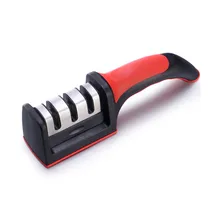 

1PC 3 Stages Professional Knife Sharpener Kitchen Tool Gadgets Sharpening Stone Kitchen Accessories Tungsten Steel and Ceramic
