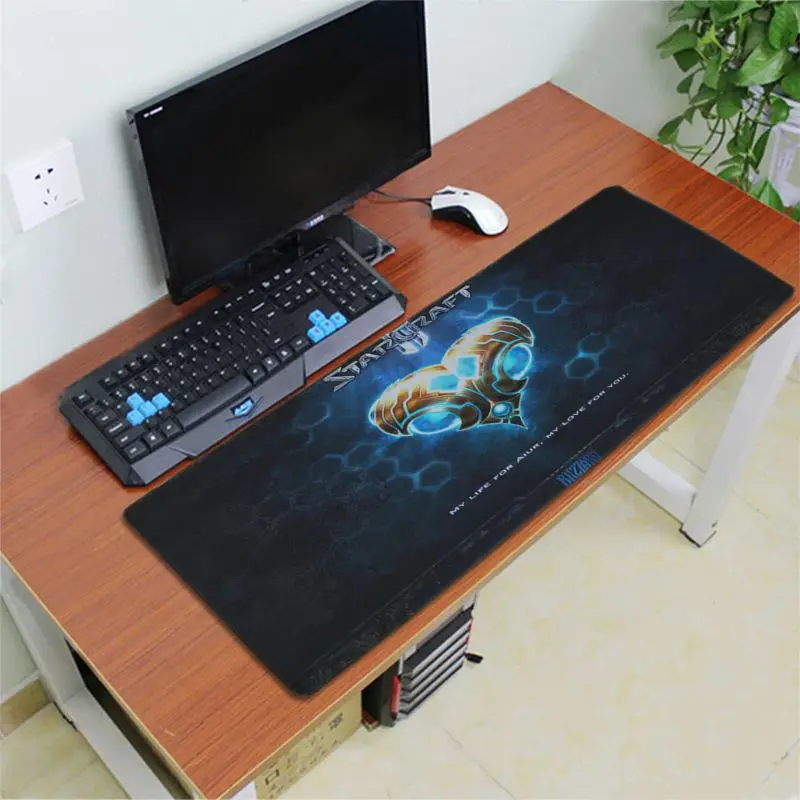 Babaite клавиатура Starcraft коврик резиновый игровой коврик для мыши Настольный коврик скорость/Управление версия большой игровой коврик для мыши