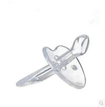 Flat head 1 шт., детская цепочка, пустышка, Детская однотонная коробка, контейнер для соски, держатель, коробка для путешествий, чехол для хранения, безопасный держатель, пустышка, пластиковая коробка - Цвет: Flat head