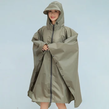 

Big Size Women Men Breathable Raincoat Lightweight Rain Coat Poncho Ladies Waterproof Cloak Raincoats Adults Windproof Rainwear