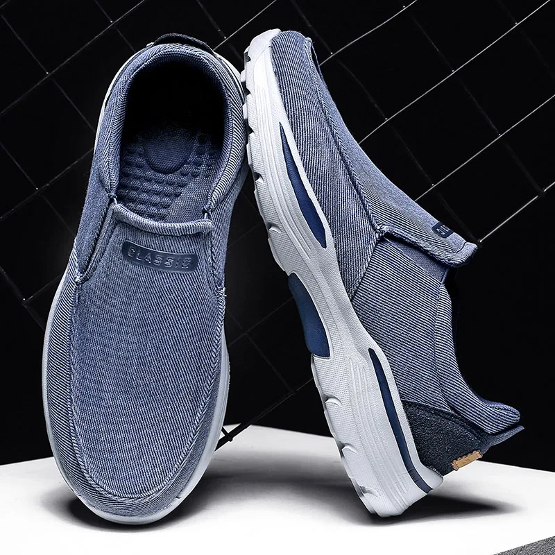 Denim Canvas Shoes Men Casual Shoes 