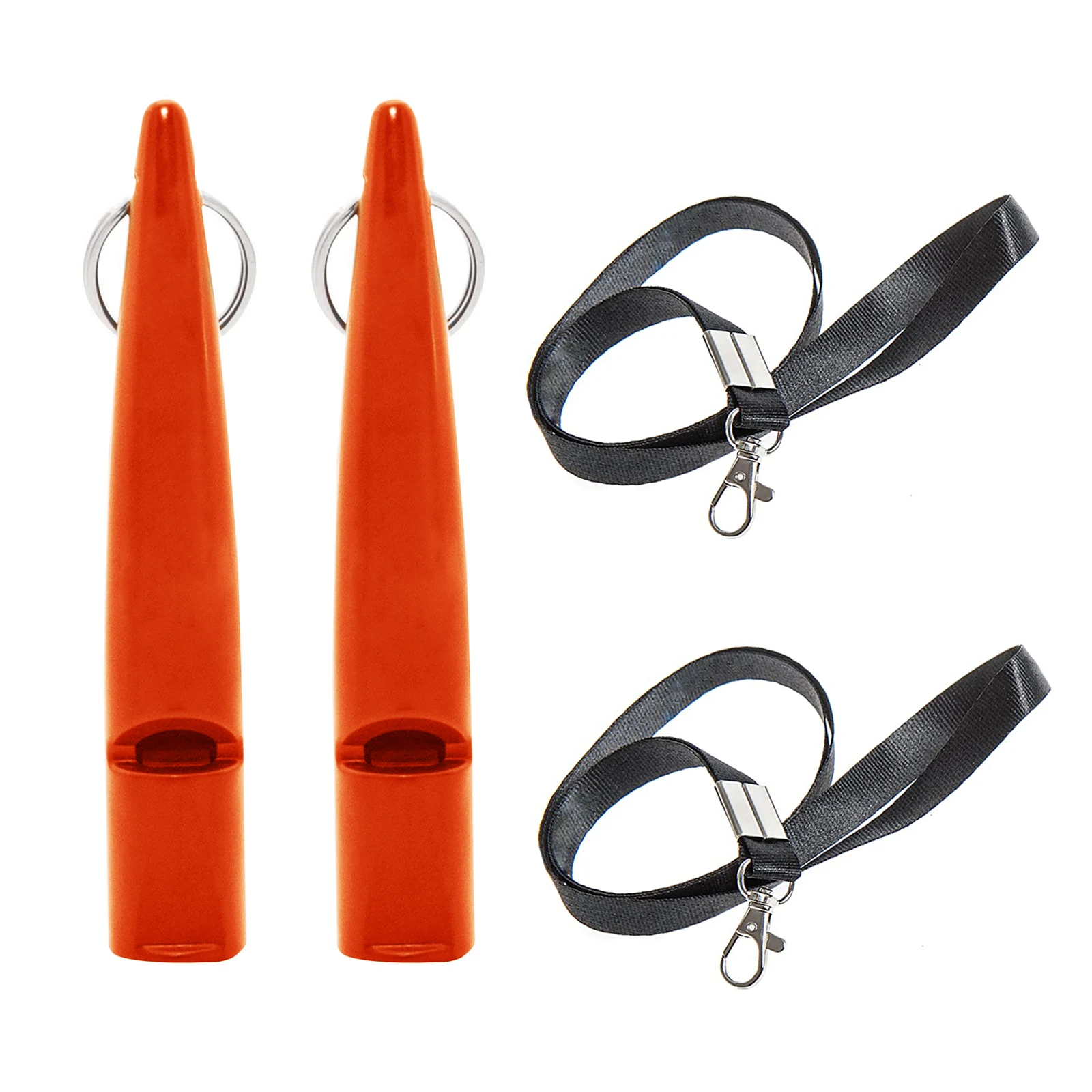 Clicker Dog-Whistle-Training Stop Barking Frequency Adjustable Silent Lanyard Effectively