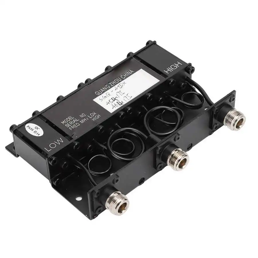 UHF duplexer с 6 выемками и 10 вт 454 175 мгц радио ретранслятор N подключение для