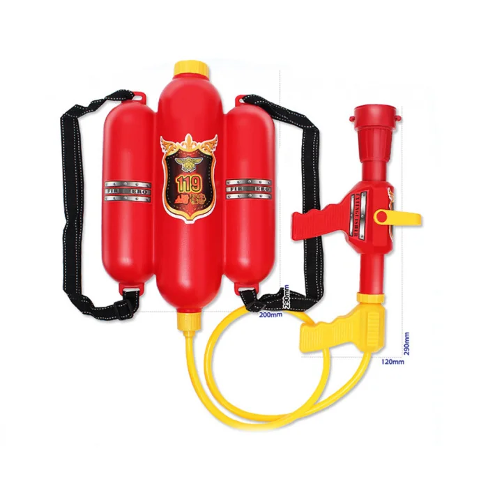 Высокое качество игрушка-Пожарник водный пистолет-опрыскиватель рюкзак для детей Летняя игрушка для детей вечерние сувениры подарок