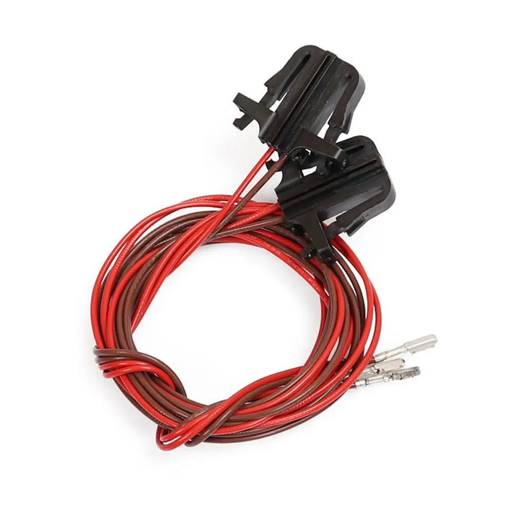 Светодиодный светильник-проектор для VW Golf 5 6 7 Passat B6 B7 CC Jetta MK5 MK6 MK7 Tiguan Scirocco Touareg Sharan EOS - Название цвета: 2pcs Wires