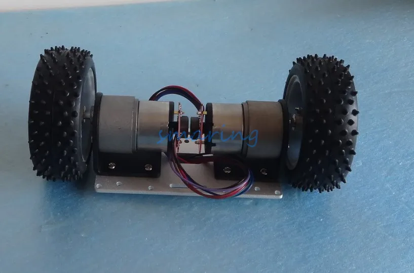 190x85 Robot Smart Car Chassis With Speed Encoder 2 Wheels Drive Car For DIY Kit Educational Teaching Tool