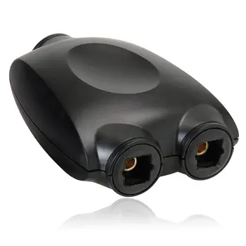 

Cable Optical Digital o Splitter 2 Way Adapter Fiber Optic Converter