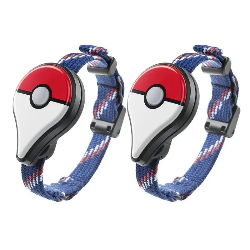 2pcs 1/2шт Игры Bluetooth Авто напоминают браслет для nintendo Pokemon Go Plus умные часы интерактивные Фигурки игрушки с usb зарядкой - Цвет: 2pcs