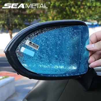 

Universal Car Rear View Mirror Protective Film Rainproof Rearview Mirror Window Soft Flim Clear Vision Anti Fog Auto Accessories