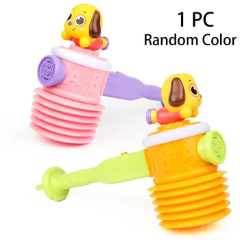 

Infant Striking Sensory Early Educational Sound Play Portable With Light Baby Musical Toys Cartoon Developmental Random Color