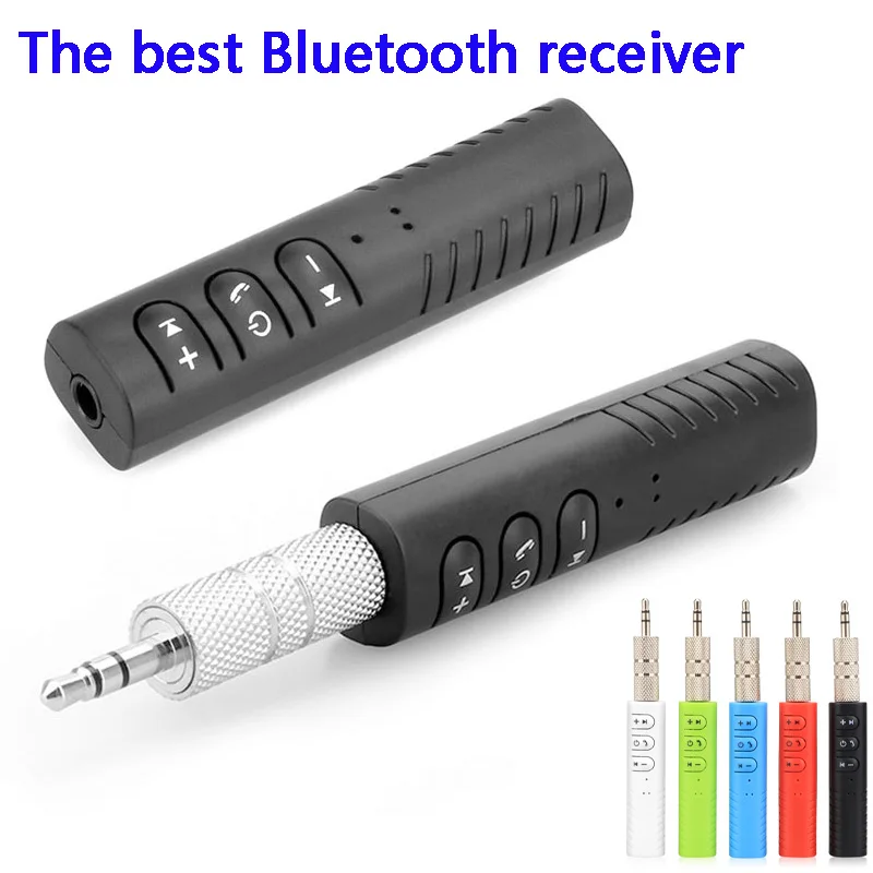 Новый автомобильный Bluetooth приемник музыкальный аудиоприемник AUX 3 5 мм передатчик