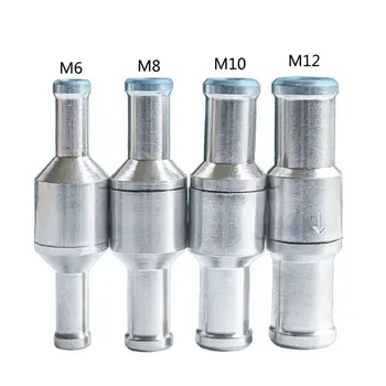 

Non-Return One-Way Fuel Check Valve Aluminum Alloy for Hose Car Oil Water Pumps W91F