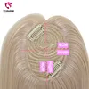 VSR Hair Toppers For Women Human Hair Women Pieces 10inch Mono Clip in Hair Topper ► Photo 3/6