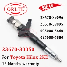 ORLTL wtryskiwacza paliwa do diesla 23670-30050 23670 30050 części silnika samochodowego 2367030050 dla Toyota Hiace 1KD 2KD