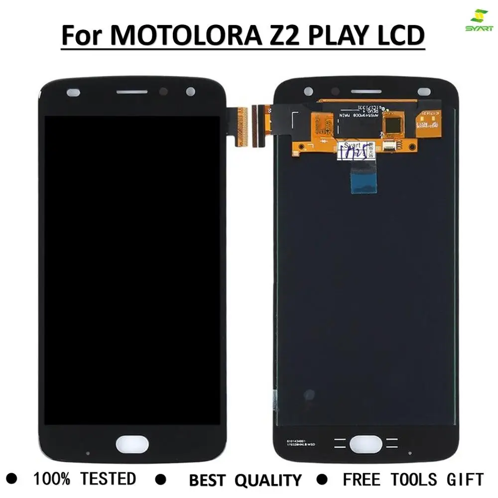 5,5 дюймов 1920*1080 ЖК-экран для Motorola Z2 Play ЖК-дисплей кодирующий преобразователь сенсорного экрана в сборе для Moto Z2Play XT1710-01