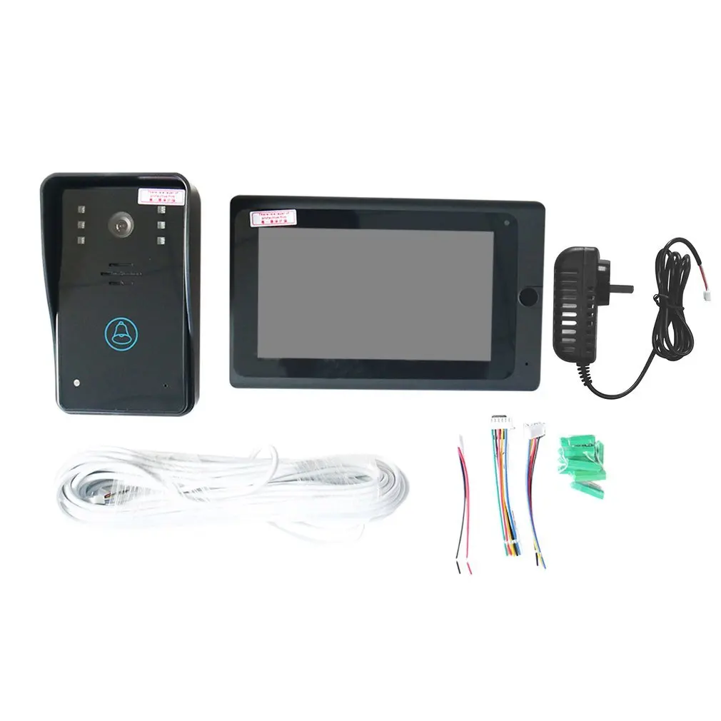 

Video Door Phone Doorbell Intercom Entry System HD monitor with Support Recording Snapshot Night Vision WIFI connect 8 APP user
