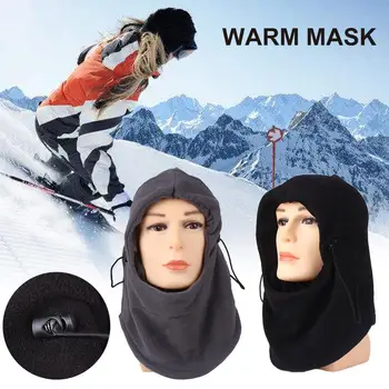 

Comfortable Velvet Equipment Outdoor Sports Cap Mask Skiing Cycling Hood Windproof