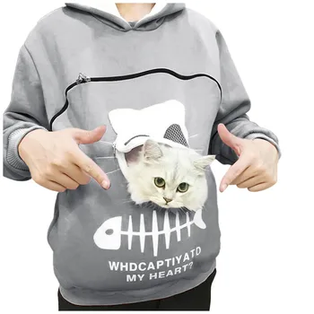 

Cat Lovers Hoodie Kangaroo Dog Pet Paw Dropshipping Pullovers Cuddle Pouch Sweatshirt Pocket Animal Ear Hooded Creative #L20