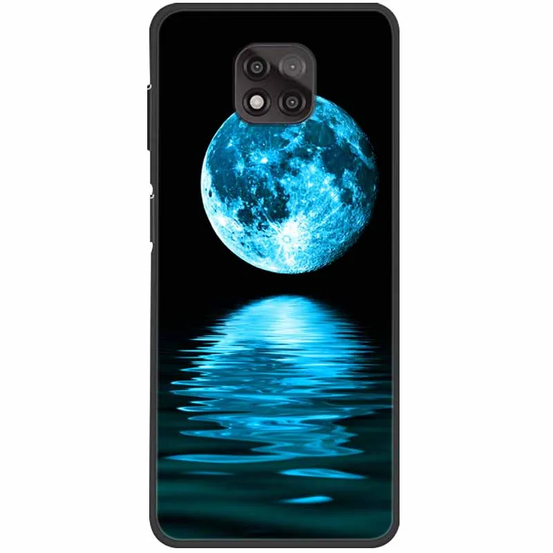 Butterfly Silicone Soft Phone Cover and Protector for Moto G Power and Play